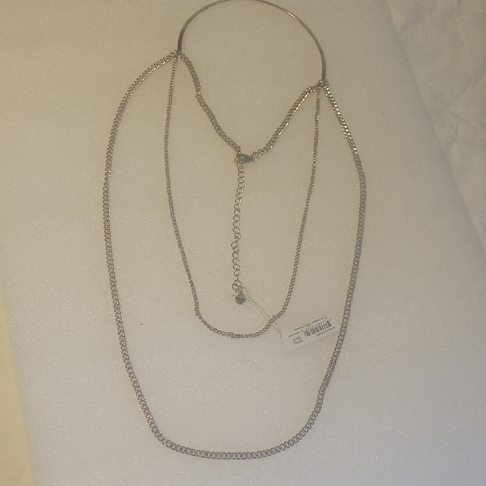 BCBGeneration Goldtone  Multi-Layer Necklace BC50926-Goldt Basic